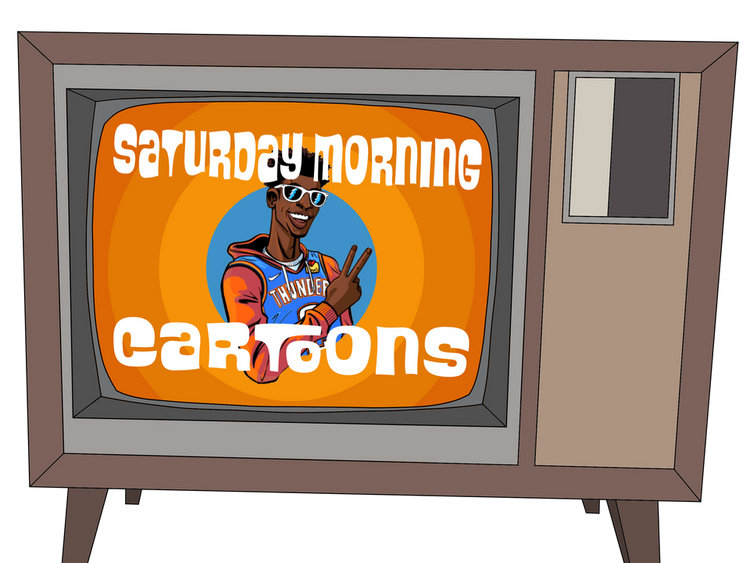 Saturday Morning Cartoons Stephen Curry and Dr. Fauci Daily Thunder