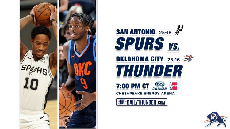 Preview 42 of 82: Spurs @ Thunder