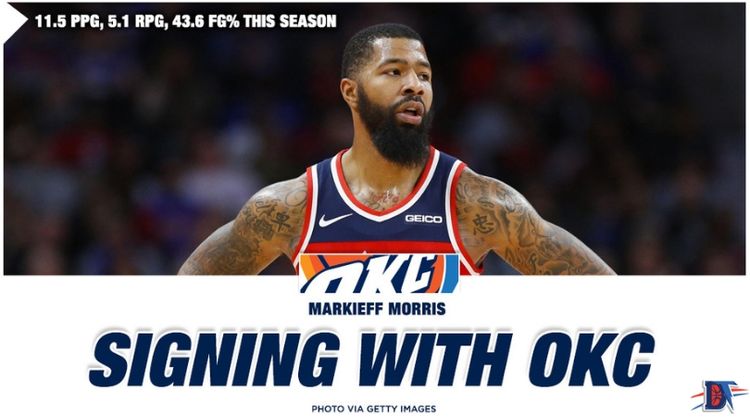 Report: Markieff Morris Agrees to Sign with Thunder