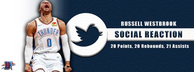 Social Reaction: Russell Westbrook Makes History