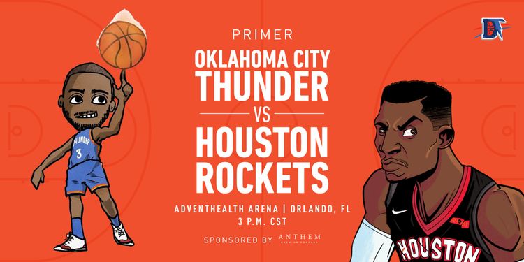 Game 4 Pregame Primer: Thunder vs. Rockets (1-2)