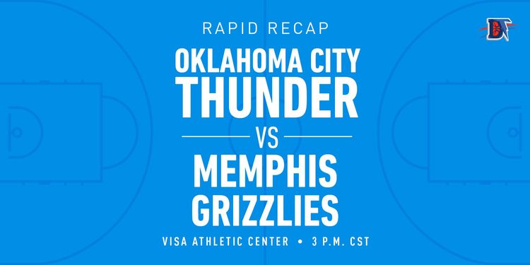 Game 68 Rapid Recap: Grizzlies (33-37) def. Thunder (42-26) 121-92