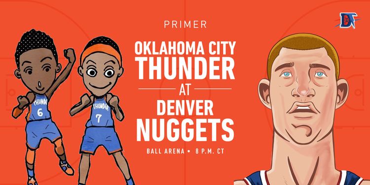 Game 13 Pregame Primer: Thunder (6-6) @ Nuggets (6-7)