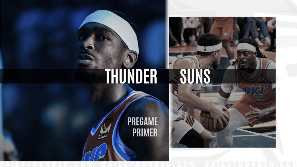 NBA Cup Quarterfinals Pregame Primer: Oklahoma City Thunder vs. Phoenix Suns