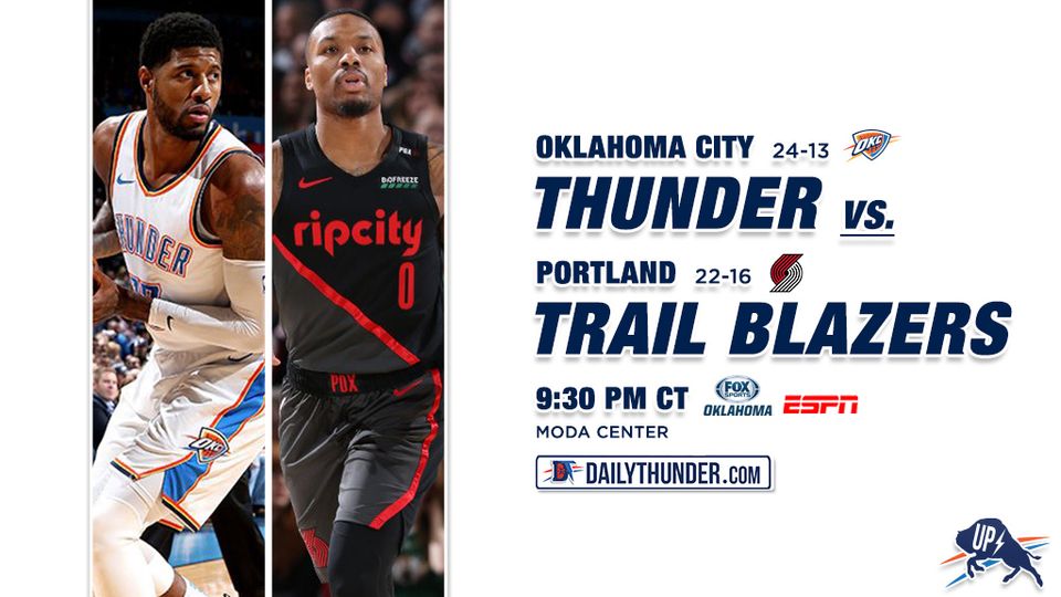Preview 38 of 82: Thunder @ Trail Blazers