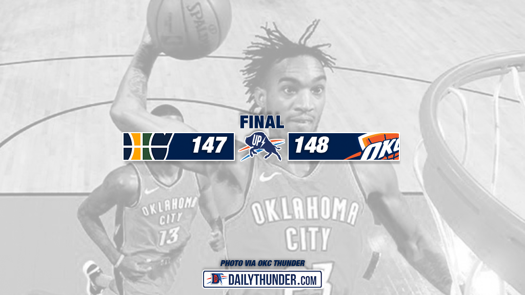 Thunder Escape Jazz in Double-OT Classic, Win 148-147 on Paul George Game-Winner