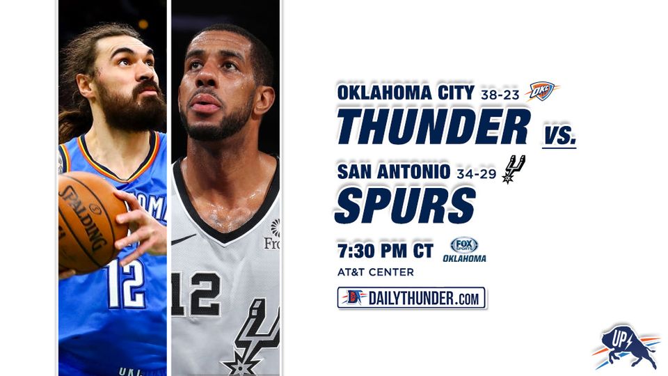Preview 62 of 82: Thunder @ Spurs
