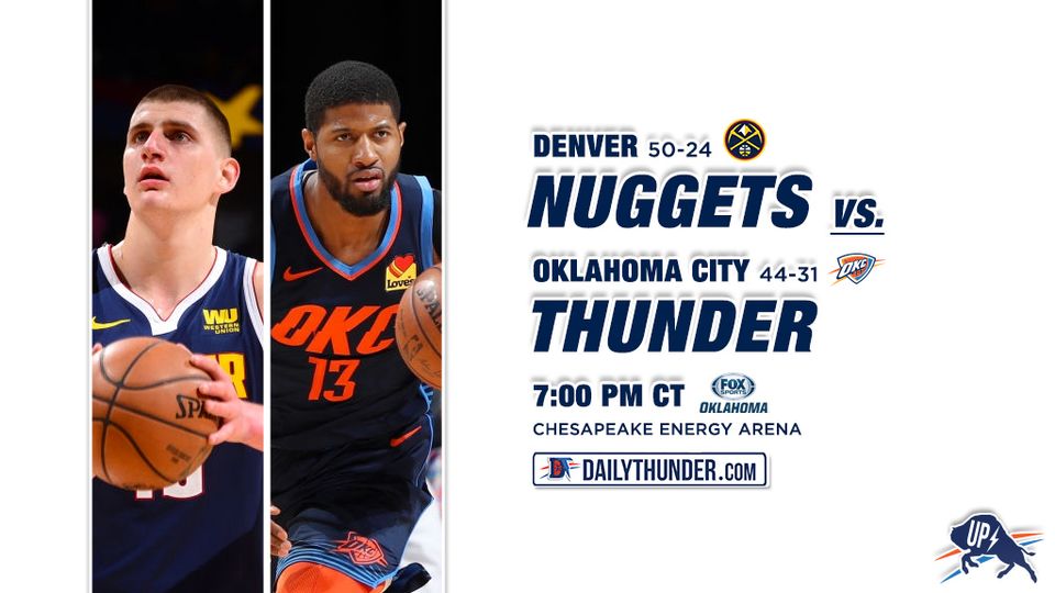 Preview 76 of 82: Thunder vs Nuggets