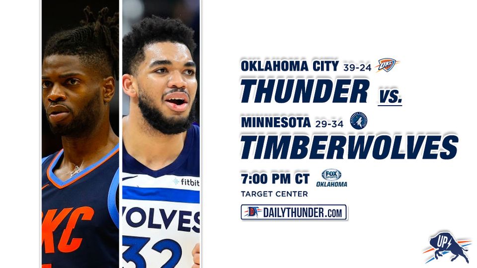 Preview 64 of 82: Thunder @ Timberwolves