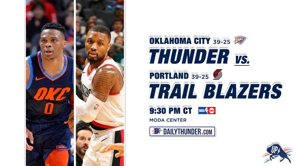Preview 65 of 82: Thunder @ Trail Blazers