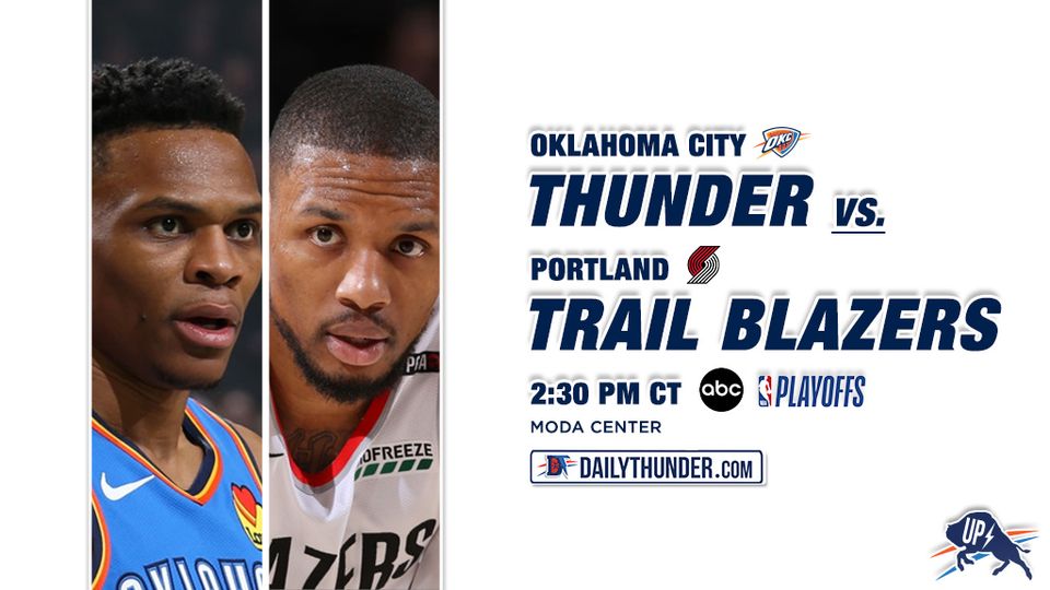 Game 1 Preview: Thunder @ Trail Blazers