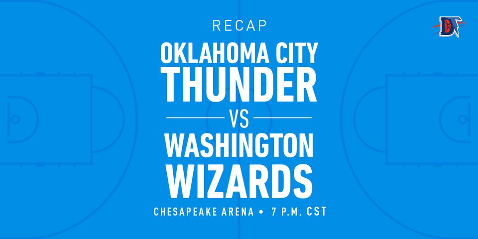 Game 2 Recap: Wizards (1-1) def. Thunder (0-2) 97-85