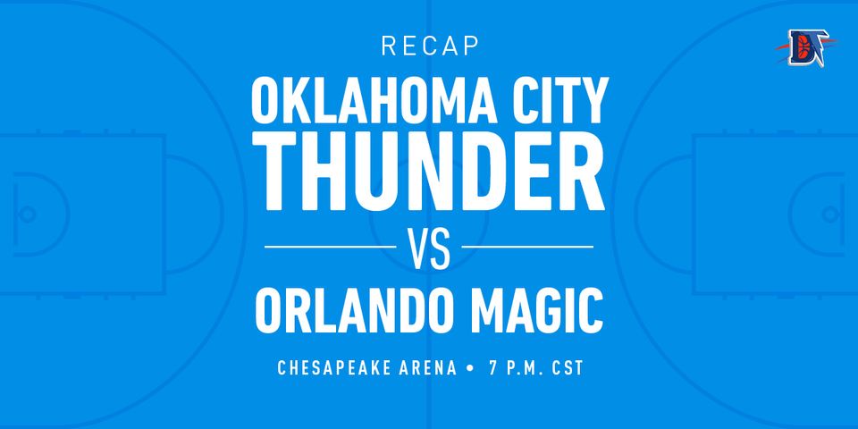Game 7 Recap: Thunder (3-4) def. Magic (2-5) 102-94