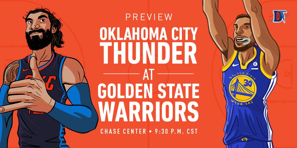 Game 16 Live Thread: Thunder (5-10) @ Warriors (3-14)