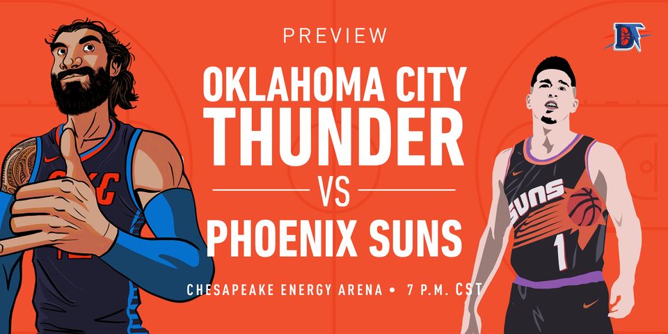 Game 28 Live Thread: Thunder (13-14) vs. Suns (11-16)