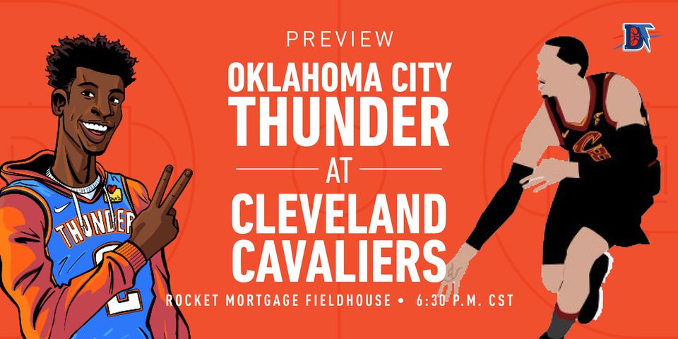 Game 35 Live Thread: Thunder (19-15) @ Cavaliers (10-24)