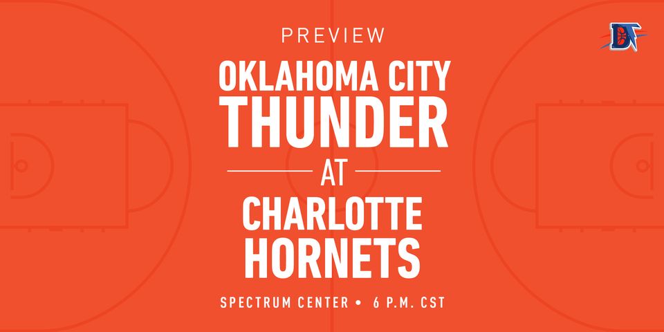 Game 31 Live Thread: Thunder (15-15) @ Hornets (13-20)