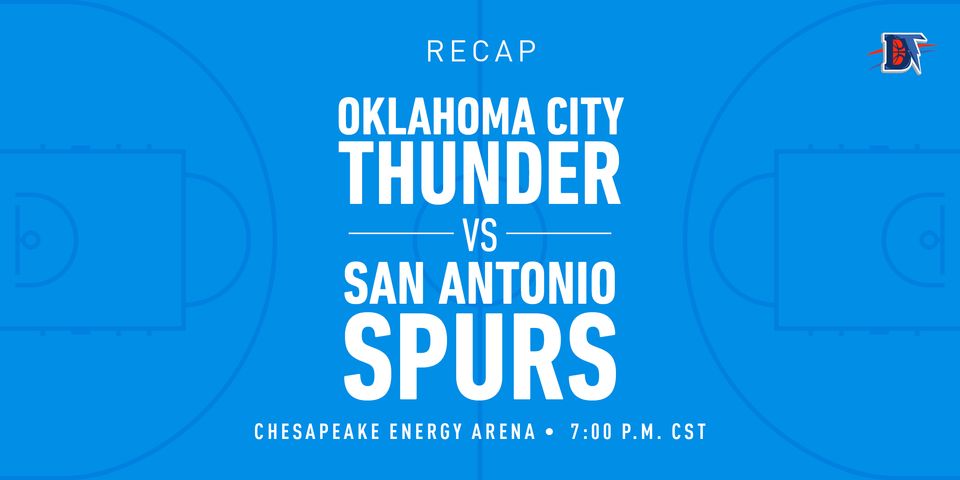 Game 54 Recap: Spurs (23-31) def. Thunder (32-22) 114-106