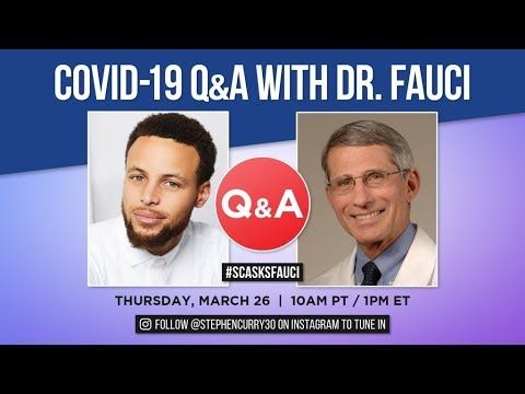Saturday Morning Cartoons: Stephen Curry and Dr. Fauci