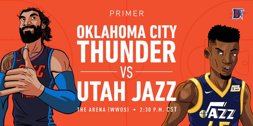 Game 65 Pregame Primer, part 2: Thunder (40-24) vs. Jazz (42-23)