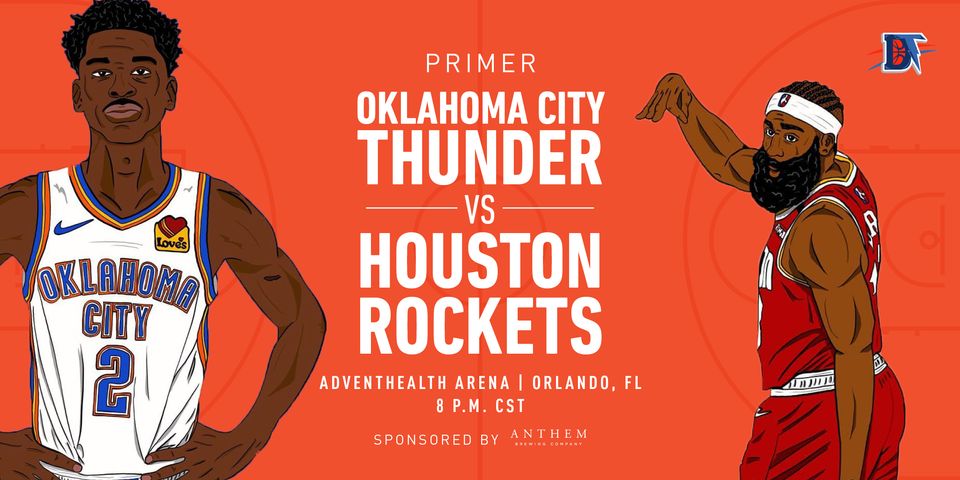 Game 7 Pregame Primer: Thunder @ Rockets (Series 3-3)
