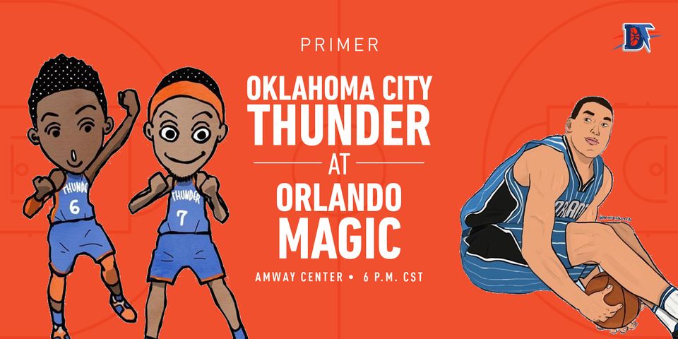 Game 5 Pregame Primer: Thunder (1-3) @ Magic (4-1)