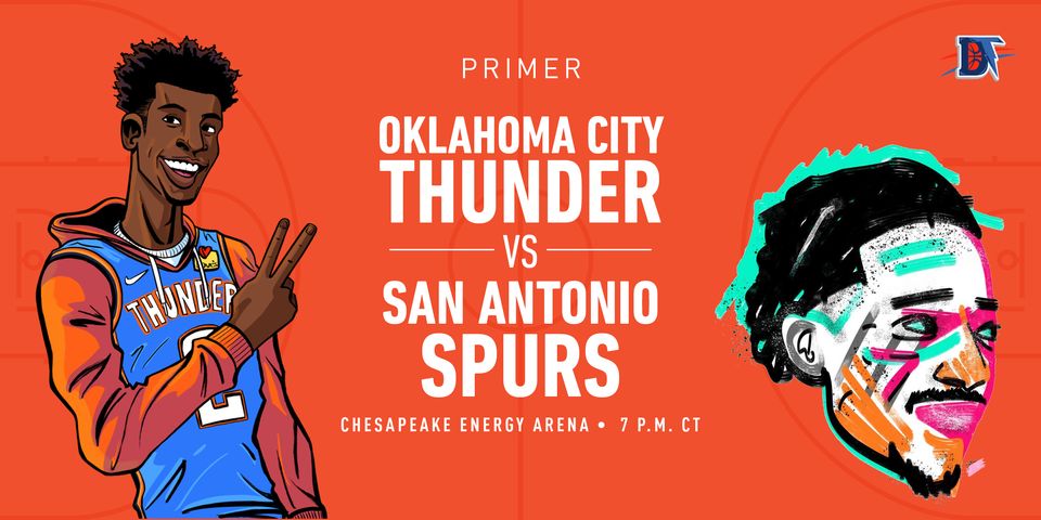 Game 10 Pregame Primer: Thunder (5-4) vs. Spurs (5-5)