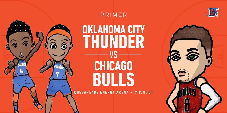 Game 12 Pregame Primer: Thunder (5-6) vs. Bulls (4-7)
