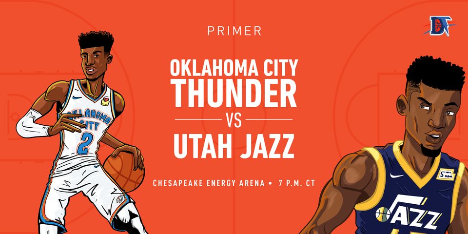 Game 2 Pregame Primer: Thunder (1-0) vs. Jazz (1-1)