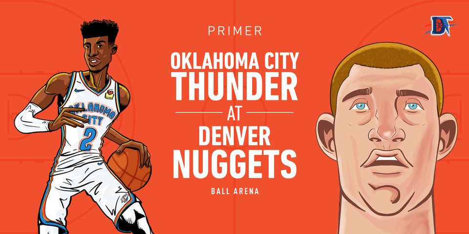 Game 25 Pregame Primer: Thunder (10-14) @ Nuggets (13-11)