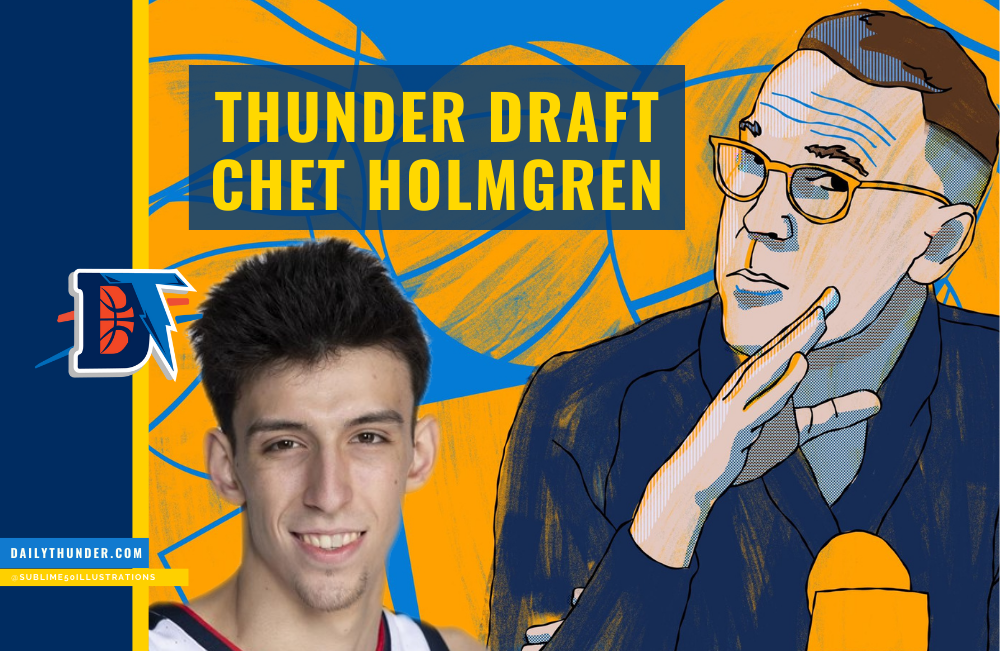 Thunder Draft Chet Holmgren